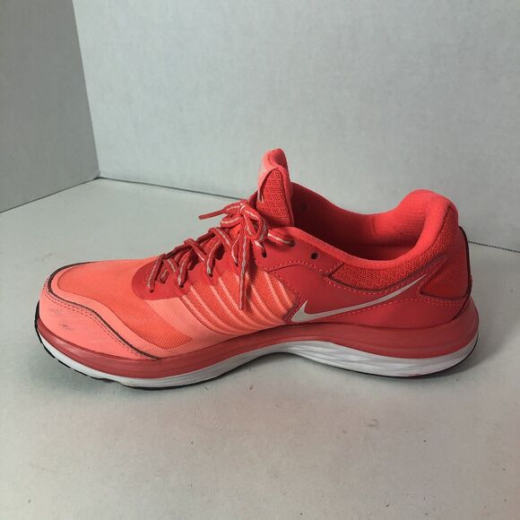 Nike Running Sneakers‎ Womens Size 8.5 Dual Fusion X Orange Red 709501-600 D3 - Picture 5 of 13